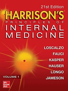 portada Harrison'S Principles of Internal Medicine, Twenty-First Edition (Vol. 1 & Vol. 2) (en Inglés)