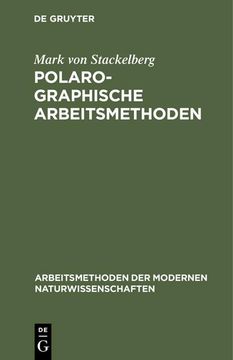 portada Polarographische Arbeitsmethoden (in German)