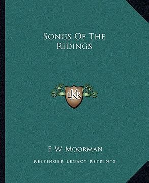 portada songs of the ridings (en Inglés)