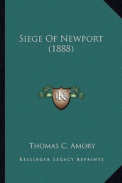portada siege of newport (1888)