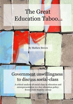 portada The Great Education Taboo... (in English)