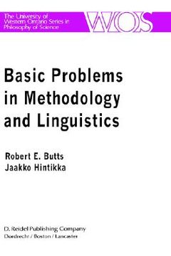 portada basic problems in methodology and linguistics (en Inglés)