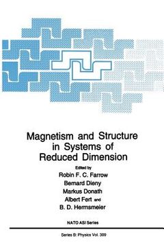 portada Magnetism and Structure in Systems of Reduced Dimension