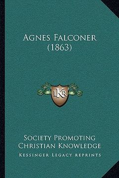 portada agnes falconer (1863) (en Inglés)