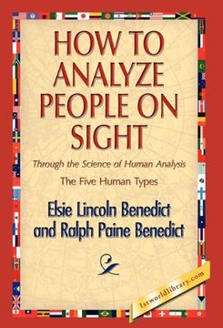 portada how to analyze people on sight (en Inglés)