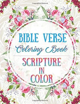 portada Bible Verse Coloring Book: Scripture in Color 