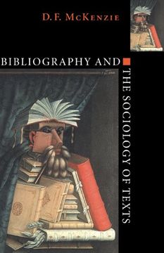 portada Bibliography and the Sociology of Texts (en Inglés)