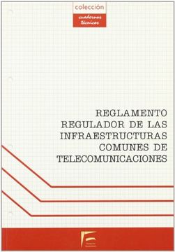 portada reglamento regulador de las infraestructuras comunes de telecomunicaciones