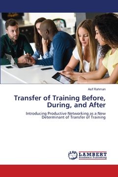 portada Transfer of Training Before, During, and After (en Inglés)