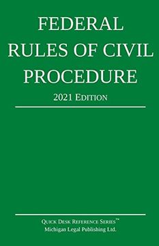 portada Federal Rules of Civil Procedure; 2021 Edition: With Statutory Supplement (en Inglés)