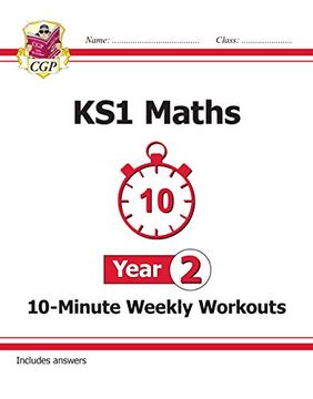 portada New ks1 Maths 10-Minute Weekly Workouts - Year 2 (en Inglés)