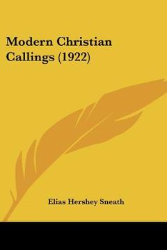portada modern christian callings (1922) (en Inglés)