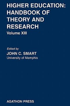 portada higher education: handbook of theory and research 13 (en Inglés)