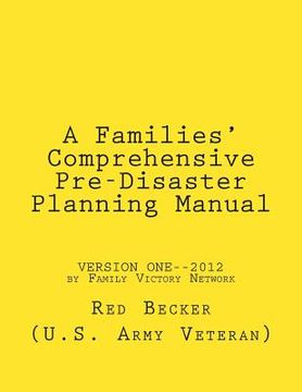 portada "A Families' Comprehensive Pre-Disaster Planning Manual": "Version One" (in English)