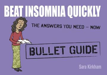 portada Beat Insomnia Quickly: Bullet Guides (in English)