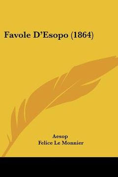 portada favole d'esopo (1864) (en Inglés)