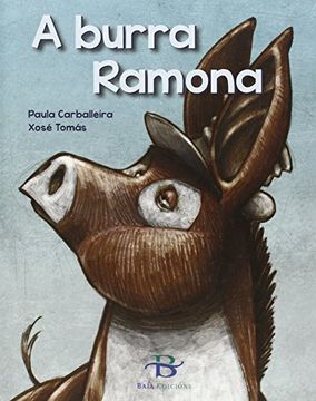 portada A burra Ramona (infantil-xuvenil)