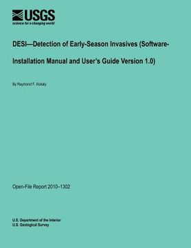 portada DESI?Detection of Early-Season Invasives (Software- Installation Manual and User's Guide Version 1.0) (en Inglés)