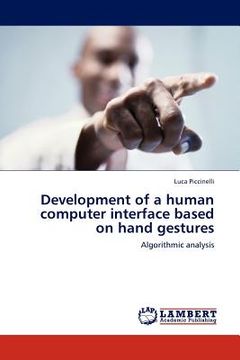 portada development of a human computer interface based on hand gestures