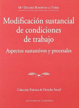 portada Modificación sustancial de condiciones de trabajo (in Spanish)