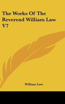 portada the works of the reverend william law v7