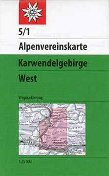 portada Karwendelgebirge - Westliches Blatt (en Alemán)