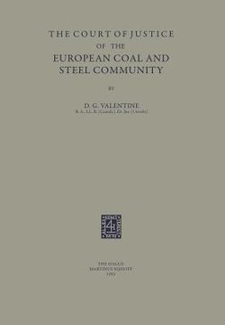 portada The Court of Justice of the European Coal and Steel Community (in English)