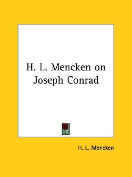 portada h. l. mencken on joseph conrad (in English)