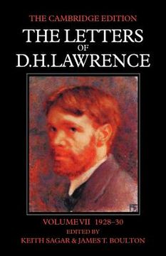 portada The Letters of d. H. Lawrence: Volume 7 (The Cambridge Edition of the Letters of d. H. Lawrence) (en Inglés)