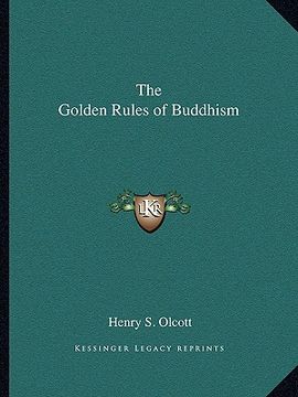 portada the golden rules of buddhism (en Inglés)