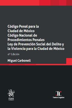 portada Código Penal Para la Ciudad de México. Código Nacional de Procedimientos Penales. 4ª Edición (Textos Legales -Mexico-) (in Spanish)