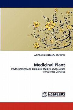 portada medicinal plant (en Inglés)