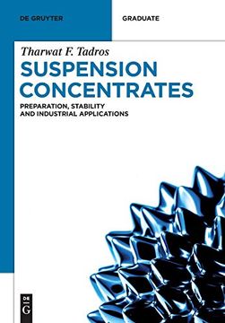 portada Suspension Concentrates: Preparation, Stability and Industrial Applications (de Gruyter Textbook) (en Inglés)