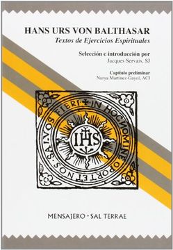 Hans urs von Balthasar. Textos de Ejercicios Espirituales: 42 (Manresa)