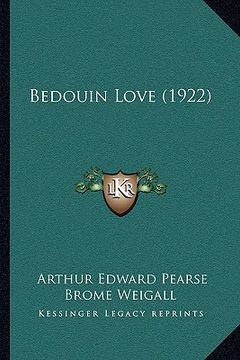 portada bedouin love (1922) (in English)