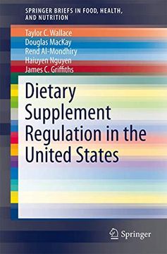 portada Dietary Supplement Regulation in the United States (en Inglés)