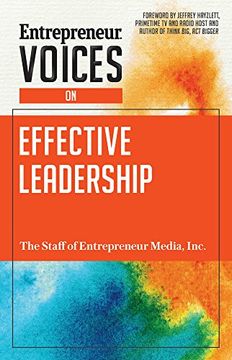 portada Entrepreneur Voices on Effective Leadership (en Inglés)