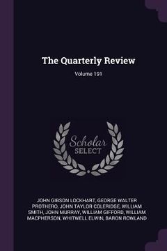 portada The Quarterly Review; Volume 191 (in English)