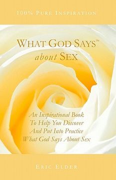 portada what god says about sex (in English)
