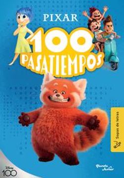 portada 100 pasatiempos (sopas de letras). Pixar