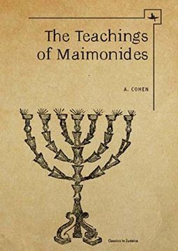 portada The Teachings of Maimonides (en Inglés)