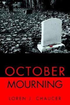 portada october mourning (en Inglés)