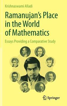 portada ramanujan's place in the world of mathematics: essays providing a comparative study