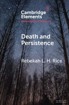 portada Death and Persistence (Elements in the Philosophy of Religion) (in English)
