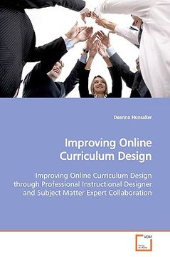 portada improving online curriculum design (en Inglés)