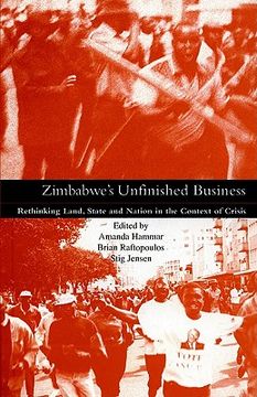 portada zimbabwe's unfinished business (en Inglés)
