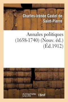 portada Annales Politiques (1658-1740) (Nouv. Éd.) (en Francés)