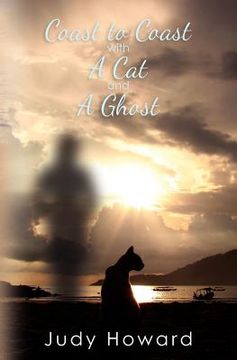 portada coast to coast with a cat and a ghost (en Inglés)
