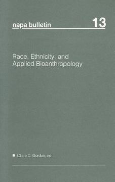 portada napa bulletin, number 13, race, ethnicity and applied bioanthropology