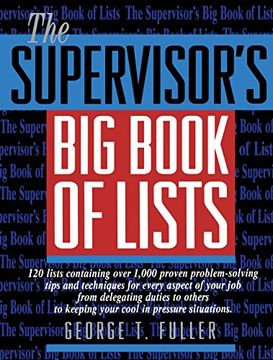 portada The Supervisor's big Book of Lists (en Inglés)